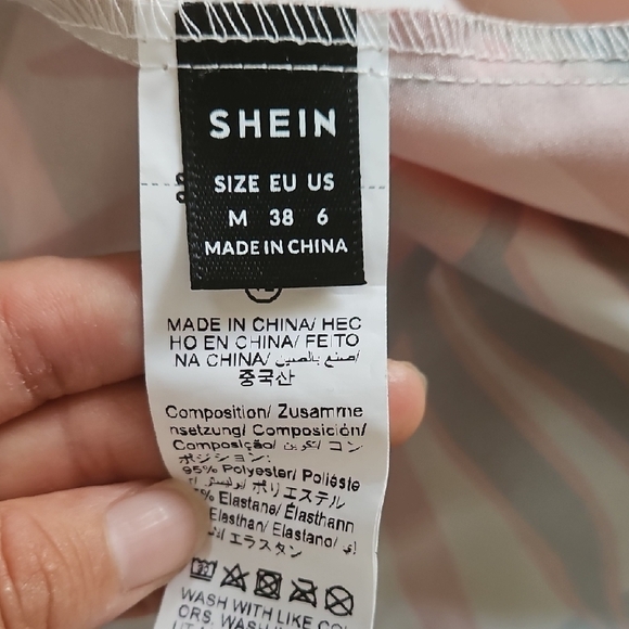 SHEIN Tropical Leaf Print Maxi Dress - Picture 2 of 5